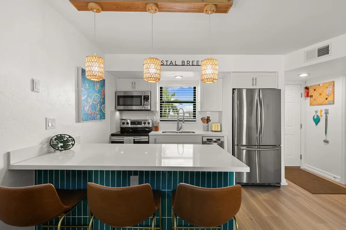 Luxe Anglers Cove with Water Views•Covered Parking•Beaches 3 Mi•Resort Amenities